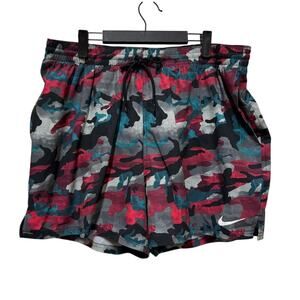 NWT Nike Swim Mens swim shorts Multi colored  Camo  XXL